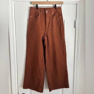 CALIA Women's High Rise Kickback Wide Leg Pant